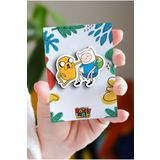 Rozzy Lab Adventure Time No2 - Pin - Rozet - Broş - Yaka Çanta Aksesuar