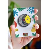 Rozzy Lab Ay ve Güneş Sun and Moon - Rozet - Broş - Yaka Çanta Aksesuar