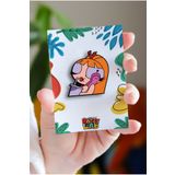 Rozzy Lab Blossom Telefon - Pin - Rozet - Broş - Yaka Çanta Aksesuar