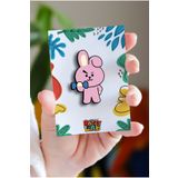 Rozzy Lab BTS BT21 Cooky Jungkook - Müzik - Pin - Rozet - Broş - Yaka Çanta Aksesuar