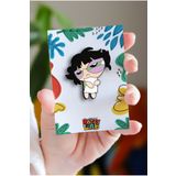 Rozzy Lab Buttercup Yastıkta - Pin - Rozet - Broş - Yaka Çanta Aksesuar