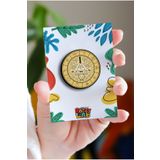 Rozzy Lab Gravity falls Bill Cipher No3 - Pin - Rozet - Broş - Yaka Çanta Aksesuar