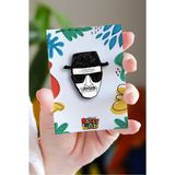 Rozzy Lab Heisenberg - Pin - Rozet - Broş - Yaka Çanta Aksesuar