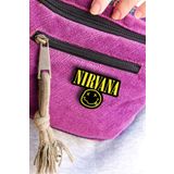 Rozzy Lab Nirvana No4 Yazı + Logo Rock Music - Müzik - Pin - Rozet - Broş - Yaka Çanta Aksesuar