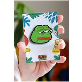 Rozzy Lab Pepe The Frog - Rozet - Broş - Yaka Çanta Aksesuar