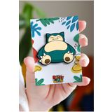 Rozzy Lab Pokemon Snorlax - Pin - Rozet - Broş - Yaka Çanta Aksesuar