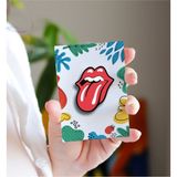 Rozzy Lab Rolling Stones - Music Rozet - Broş - Yaka Çanta Aksesuar