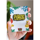 Rozzy Lab Star Wars May the Force be With You - Rozet - Ahşap - Pin - Broş - Yaka Çanta Aksesuar