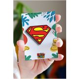 Rozzy Lab Superman - Süpermen - Rozet - Broş - Yaka Çanta Aksesuar