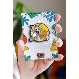 Rozzy Lab Tom ve Jerry - Rozet - Broş - Yaka Çanta Aksesuar