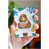 Rozzy Lab Winx Flora - Pin - Rozet - Broş - Yaka Çanta Aksesuar