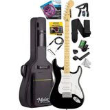 RPH-40WB Siyah Beyaz Elektro Gitar Seti Hsh Manyetik Maple Klavye Üst Kalite