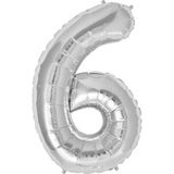 Rps Balon Rps Folyo Balon 16" Rakam Gümüş 6