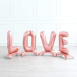 Rps Balon Rps Folyo Balon Ayaklı Stand Love Pınk 1812