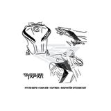 RR Graphic YAMAHA MT 09 GEN 2 STİCKER SET 2
