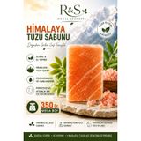 R&S Doğal Kozmetik Himalaya Tuzu Sabunu 350 Gr Mega Boy Doğal Katkısız RSHİMALAYA