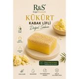 R&S Doğal Kozmetik Kabak Lifli Kükürt Sabunu - El Yapımı Peeling Etkili Cilt Temizleme Sabunu