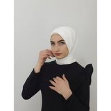 R&S Modibone Cıtcıtlı Hazır Eşarp Şal Hijap Ekru Renk