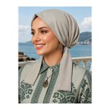 R&S modibone eşarp bone pamuklu kumaş kayma yapmaz indigo