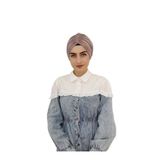 R&S modibone Mayo Ve Tesettür Mayo Üstü Uyumlu Hijab Arkadan Baglamalı Bone Vizon