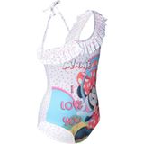 Rs Ramuni Kız Çocuk Mayo Minnie Mouse I Love You - 7 - 8 Yaş - Renkli