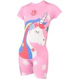 Rs Ramuni Kız Çocuk Tulum Mayo Unicorn - Pembe - 7 - 8 Yaş
