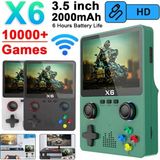 Rs X6 Oyun Konsolu 3.5'' IPS 10000 Oyun