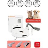 RS16 Pro Max 15.000 Pa Pet Kit Özellikli Akıllı Robot Vacuum & Mop Süpürge Beyaz (YUI TÜRKİYE GARANTİLİ)