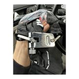 RS2 DEMİR BAŞLIKLI ZİNCİR KİLİT 120CM x 6MM - MOTOSİKLET SCOOTER BİSİKLET E BİKE