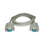 Rs232 Db9 9 Pin Serial Dişi Dişi Seri Com Kablo