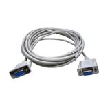 Rs232 dişi dişi 9 pin seri com kablo DB9 data uzatma kablosu 5m