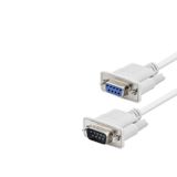 RS232 Seri Port Bağlantı Kablosu 1.5 Mt (Beyaz - HDX7801)