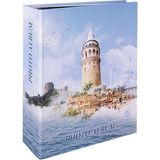 RS306 Fotoğraf Albümü 10X15CM 200 Fotoğraf Kapasiteli Istanbul Desenli Lüks Albüm