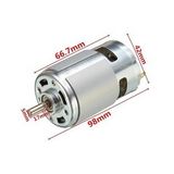 RS775 DC Motor 12V 15000Rpm Yüksek Hız Tork Çift Bilyalı Rulman Matkap Torna CNC Router Motor