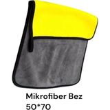 RSC Marketim Araç Kurulama Bezi Mikrofiber 50*70 - Sarı
