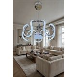 RSCOLLECTIONS Arya Modern Eliza Top Simli Silikon Sarkıt Led Avize