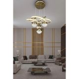 RSCOLLECTIONS Florya 4 Top Modern Sarkıt Led Avize