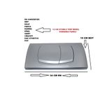 RSCONVERTER GÖMME REZERVUAR KUMANDA PANELLERİ Rs Converter 12 Cm Gömme Rezervuar Kumanda Paneli 34 Cm 19 cm Ölçülerinde
