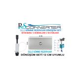 RSCONVERTER GÖMME REZERVUAR KUMANDA PANELLERİ Rsconverter Gömme Rezervuar Üçlü Dönüşüm Seti Tamir Ve Değişim Kiti 12 Cm