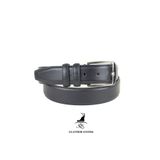 Rse Leather Goods Hakiki Deri Erkek Klasik Kemer 3.5 Cm - Klasik Pantolon - Takım Elbise - Deri Siyah Kemer