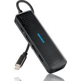 Rshtech Macbook 6 In 1 Type C Hub 4K Hdmı USB 3.0 Pd 100W 3.5mm Audıo Port