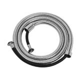 RST® Mannesmann Spiral Duş Hortumu (Örgülü-İnce Kenetli) 150 cm Poşet Ambalajlı