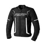 Rst Pilot Evo Mevsimlik Motosiklet Ceketi Siyah Beyaz - XL