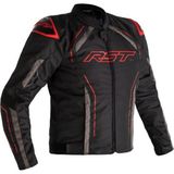 Rst S1 Mevsimlik Motosiklet Ceketi Siyah Kırmızı - Çok Renkli