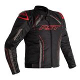 Rst S1 Mevsimlik Motosiklet Ceketi Siyah Kırmızı - XL