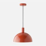 Rsylight 30 cm Retro Metal Dekoratif Rustik Vintage Kırmızı Sarkıt Avize