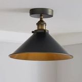 Rsylight 30 cm Retro Metal Tavan Plofyoner Rustik Dekoratif Tavan Avize