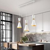 Rsylight 60 cm Retro Metal Masa Üstü Dekoratif Rustik 3'lü Vintage Avize