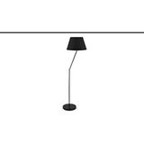 Rsylight Akrobatik Mafsallı Retro Rustik Siyah Köşe Lambası Lambader Çap:45 cm