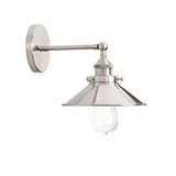 Rsylight Dylight Retro İnox Modern Dekoratif Mafsallı Duvar Aplik Gümüş